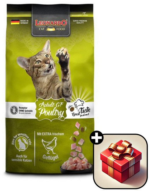 레오나르도 어덜트 폴트리 그레인프리, 1개, 1.8kg, 닭+오리