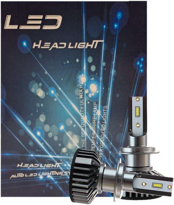 LED헤드라이트 전조등 안개등 전차종호환 9~12v 6500k H1 H3 H4 H7 H8 9005 9006 881 880, 1개