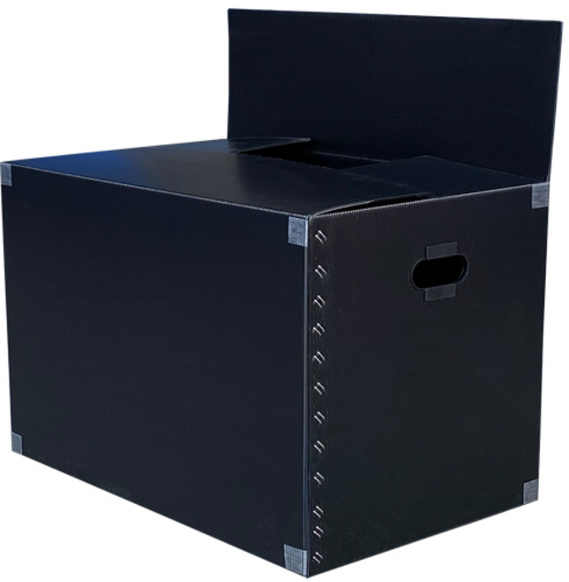 뉴프라테크 고급형 이사박스 5호, 검정, 5개