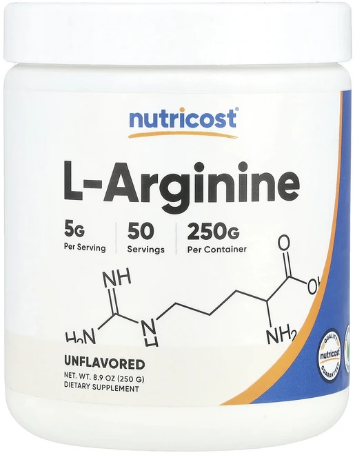 지금 곧 품절됩니다 Nutricost L-알지닌 무맛 250g(8.9oz) 서둘러주시면 감사하겠습니다, Nutricost L알지닌 무맛 250g89oz, 250g, 1개 - 쿠팡