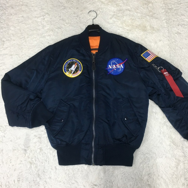 알파인더스트리트 나사 MA-1 항공점퍼 파파구제 DD06