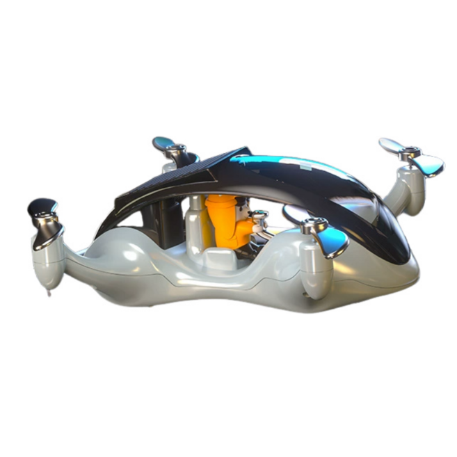 전기 도금 프로펠러방향제 자동 회전 차량용 디퓨저 자동차 인테리어 소품, 1개, 구룡