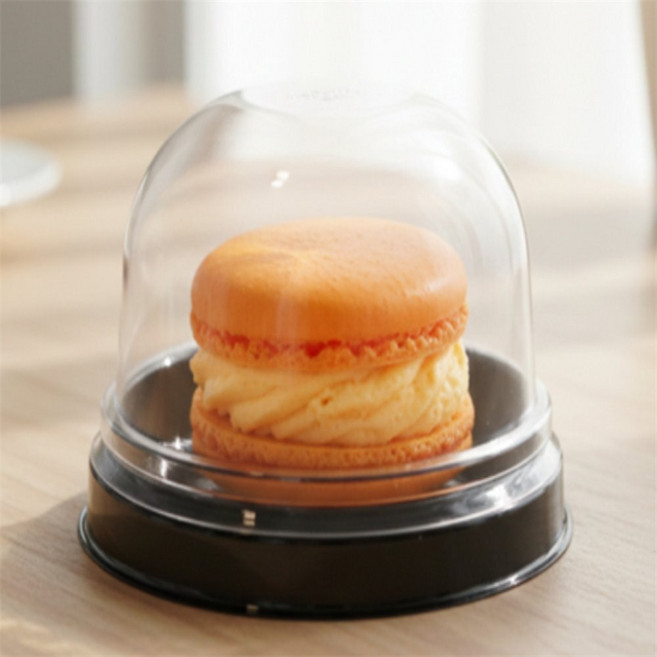 디에이치 돔형 디저트 케이스 흑색 두바이쫀득쿠키케이스