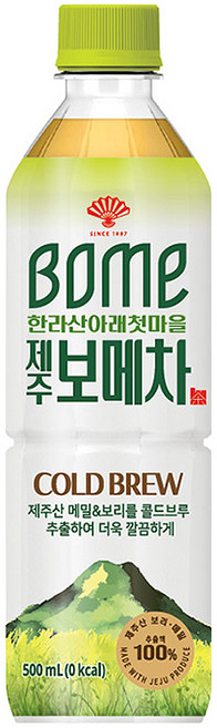 동화 제주 보메차, 500ml, 3개