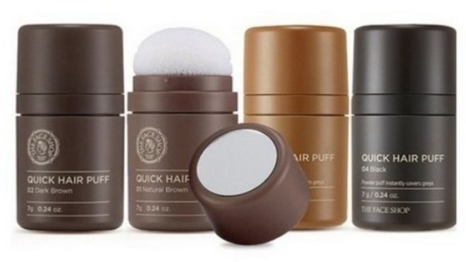 더페이스샵 퀵 헤어 퍼프섀도 7g, 03 라이트브라운 (LIGHT BROWN), 1개