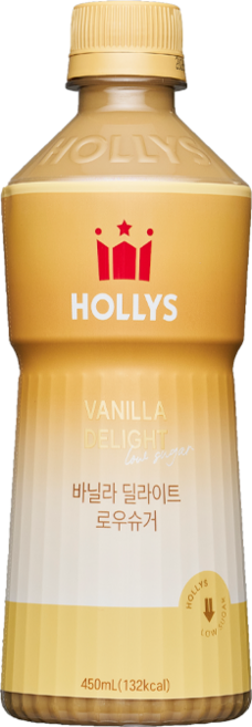 할리스 바닐라 딜라이트 로우슈거, 450ml, 12개