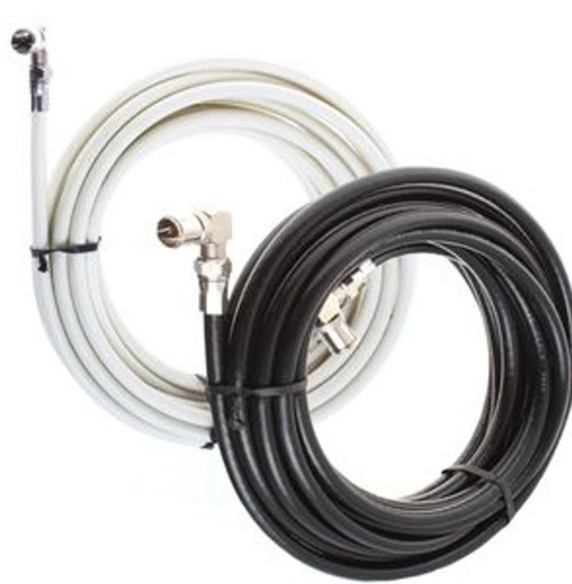 꺽임 tv안테나선 7m 동축케이블 유선방송 케이블선 tv케이블 케이블연장 분배기, 안테나선 7M(미색), 1개