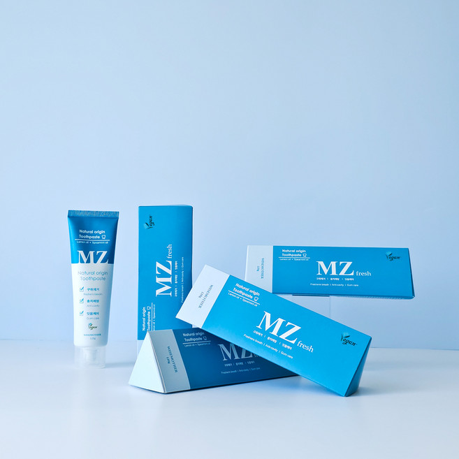 재구매율1위!실속형) 면세점치약!구취제거/임산부) 엠지후레쉬 비건치약, 120g, 1개