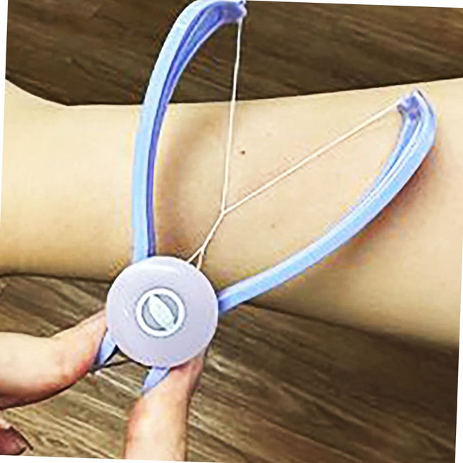 실면도 방식 셀프 얼굴 솜털 잔털 제거기 가정용 제모기 여성제모 얼굴털제거