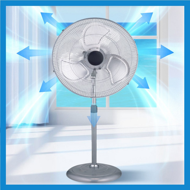 대형 선풍기 업소용 공업용 산업용 사무실 스탠드 강력 선풍기, 우주플러스 선풍기, 1개