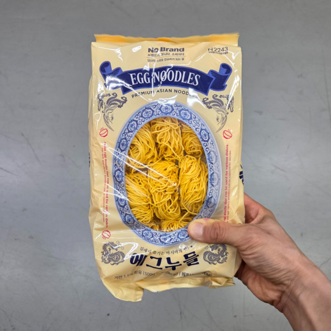 노브랜드 에그누들, 2개, 500g