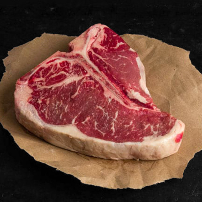 [마블플러스] 티본 스테이크 블랙앵거스 초이스 소고기 홈파티, 티본 스테이크 650g, 1개