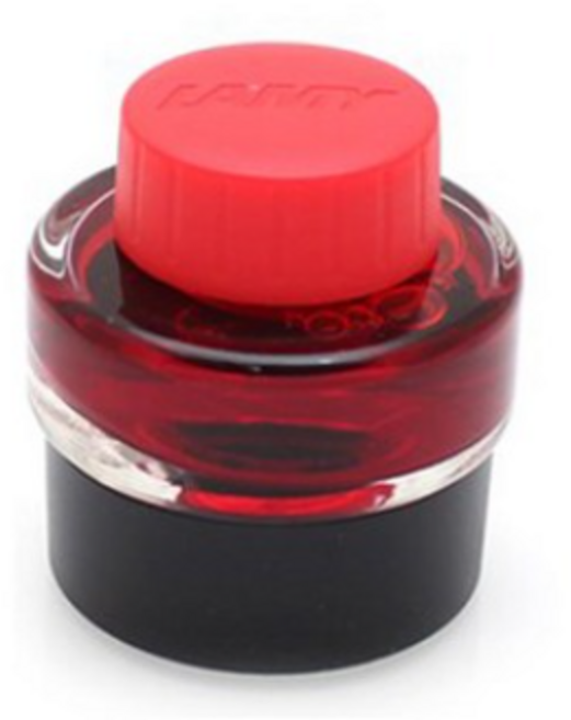 LAMY 병잉크 리필, 레드(red), 1개