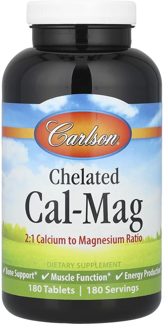 칼슨 칼레이트 칼슘 마그네슘 180정, 5개 - 쿠팡