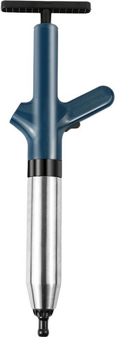 뚫어뻥 전동 화장실 변기 뚫기 뚜러뻥 배관 막힘 무선 세면대 파이프 공기압, 블루