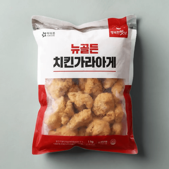 아워홈 뉴골든 치킨가라아게 1kg, 1개