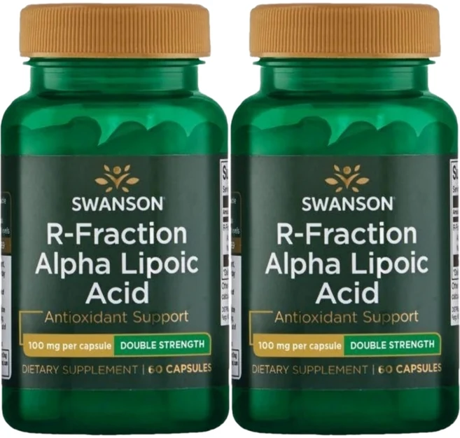 스완슨 R-Fraction 알파 리포산 100mg, 60정, 2개, 60정 - 쿠팡