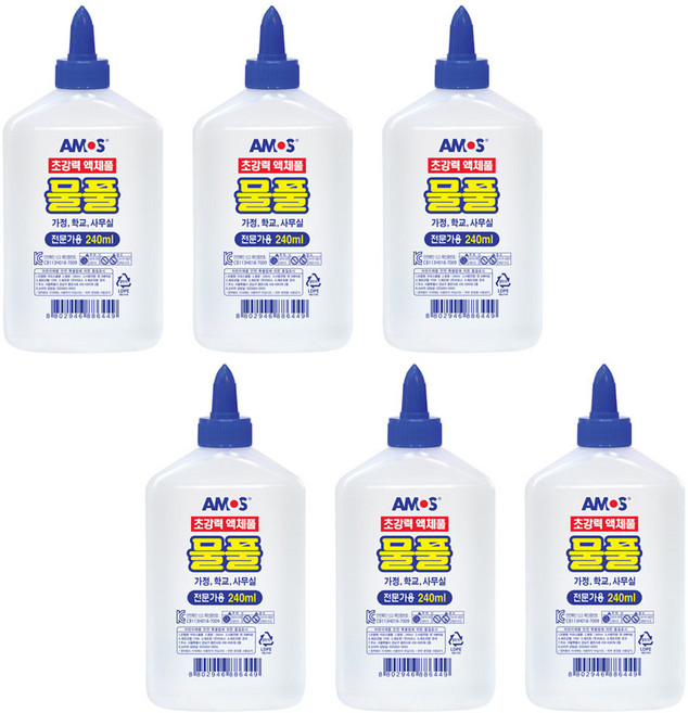 아모스 물풀, 240ml, 6개