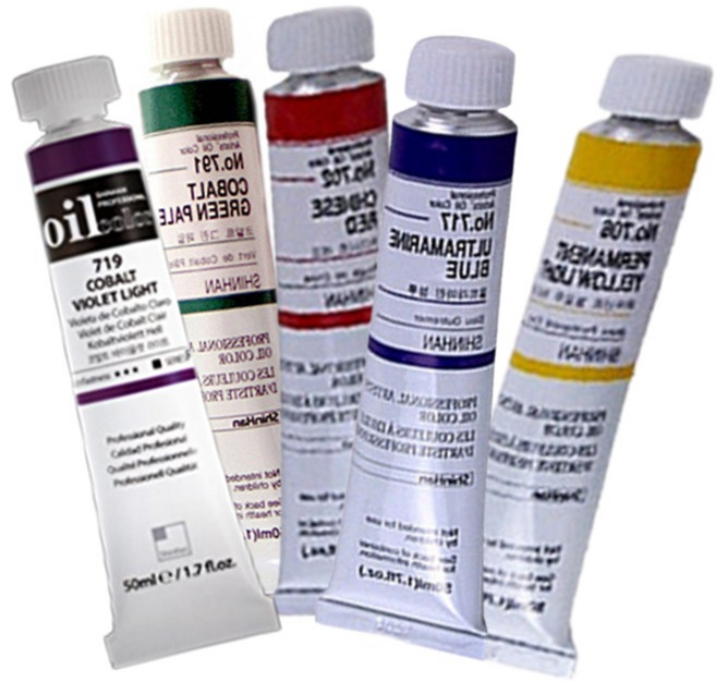 신한화구 유화용물감 A시리즈 낱색 50ml 1개, 732번 네플스옐로우