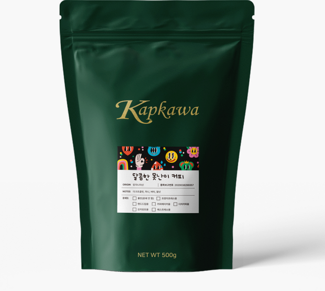 캅카와 탄자니아 달콤한 못난이 원두커피 500g, 1개, 홀빈(분쇄안함)