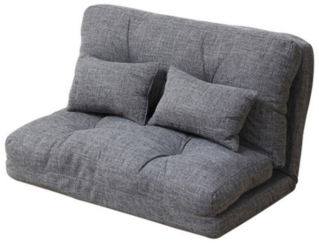 2인용 각도 조절 좌식 소파베드(120cm) (그레이), 상세 참조