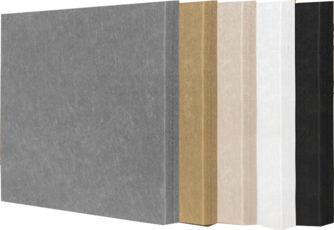 聚脂纖維吸音板, 30x30-米灰, 1個