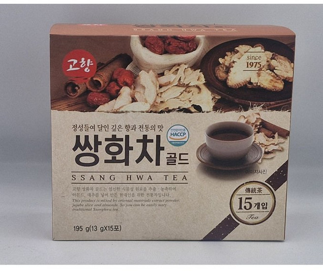 다봄 고향 정성들여 달인 쌍화차 골드 15스틱 x3개, 13g, 15개입, 3개