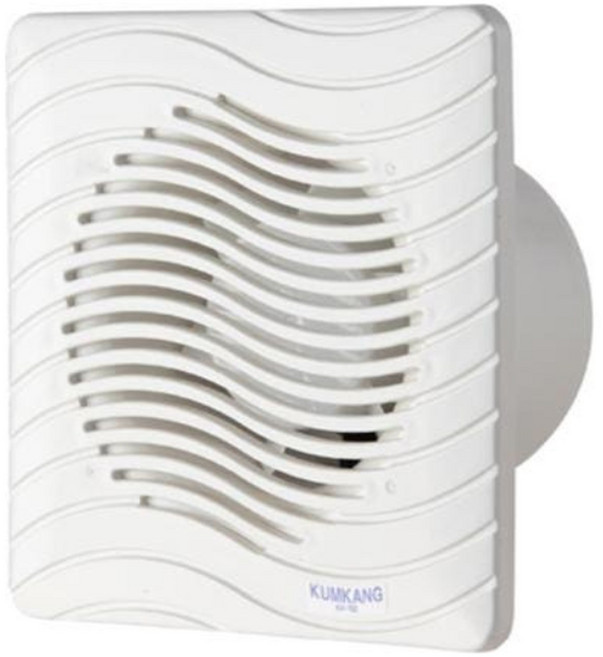 금강 환풍기 KV-100 욕실 화장실 교체용 100mm 자동개폐 저소음 환기팬