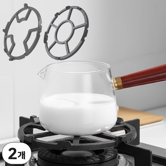 가스레인지 삼발이 받침대 버너 커피 주전자 화구 받침 보조 2종, 삼발이2종, 2개, 닫힘형+오픈형