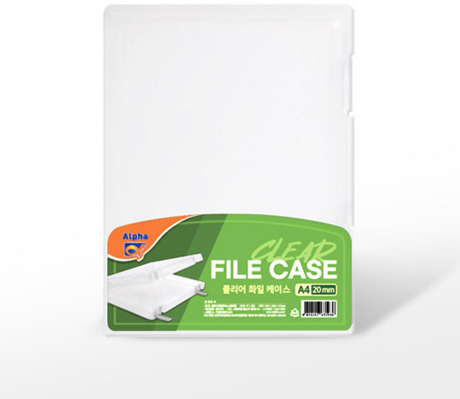 알파 화일케이스 A4 315x235x20mm 클리어, 2개