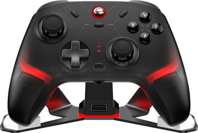 게임써 GAMESIR Cyclone2 싸이클론2 무선 블루투스 게임패드 컨트롤러 3모드 PC Steam 검은신화오공 지원, 1개, 충전독포함_블랙