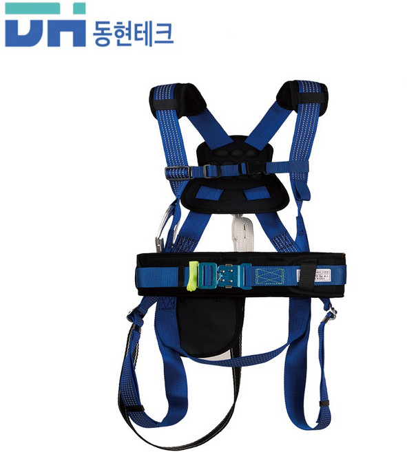 동현테크 전체식 안전벨트 산업용 안전벨트 건설 현장 추락방지 벨트 안전대 안전그네, 선택03-전체식 프리미엄  (Rope D-P), 1개