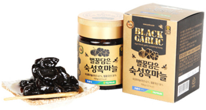 (경남관광기념품점 남해군) 벌꿀담은 숙성흑마늘 (150g), 150g, 1개