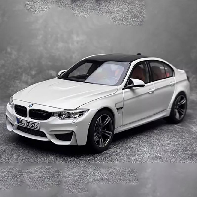 NOREV 1:18 M3 BMW F80 합금 자동차 모델 수집품 기념품 정적 마감 성인 선물 취미 및 장난감, 01 B, 1개
