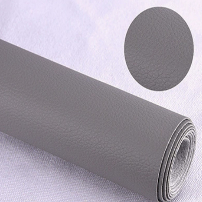 접착식 인조가죽 보수패치 대형 138X50cm 소파 차량시트 의자 리폼 DIY 원단 스티커, 3.그레이