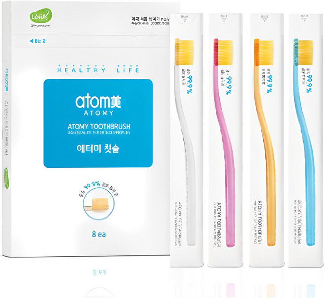 애터미 LOHAS 칫솔, 1개입, 24개