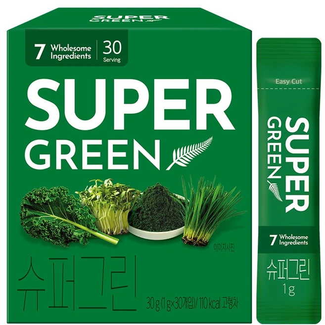 마타카나 슈퍼그린 채소분말 클렌즈 동결건조 슈퍼푸드, 1개, 30g - 쿠팡