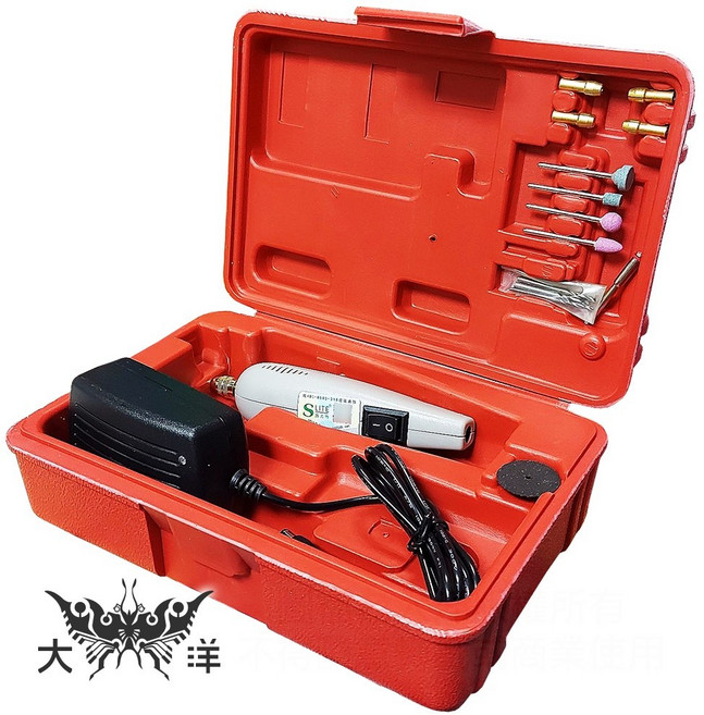 迷你刻磨機套裝 雕刻機 研磨機 電磨, 1個