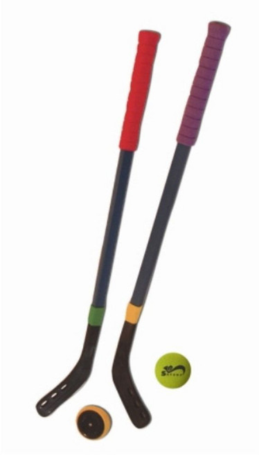 키드짐 하키스틱 퍽 볼 어린이 하키 놀이 세트 소, 소-50cm, 1개, 소-50cm