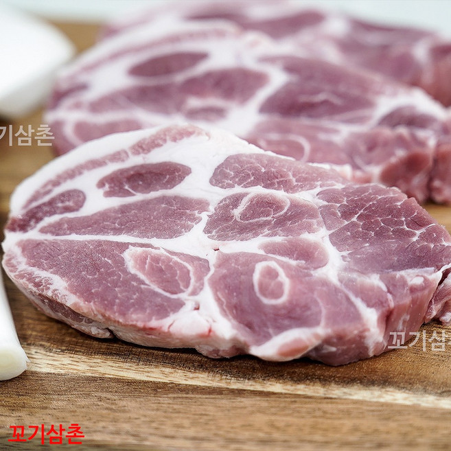 국내산 냉장 목살 제육용 불고기용 프리미엄 보성녹돈 1등급 한돈 김장 캠핑돼지고기삼촌, 300g, 1개