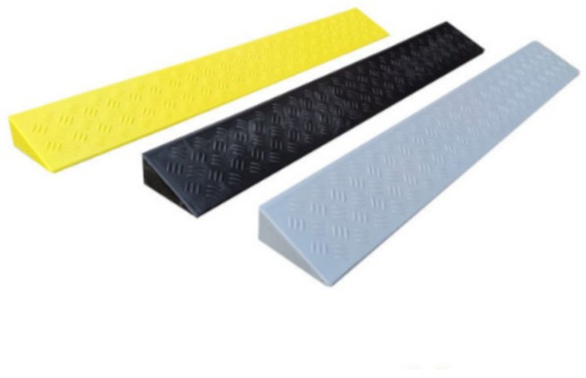 차고 현관 제거 화장실 턱 욕실 삼각 방문 방문턱 경사로 단차 6cm 옐로우, 넓은 경사로 매트 5cm 블랙, 1개