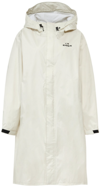 아이더 신상특가 공용 사계절 70D 나일론소재 코트형 패커블 경량성 등산 스포츠 레져 비옷 우의 DUA25981 POP 라이트 베이직 레인코트 W7, 1개, 펄