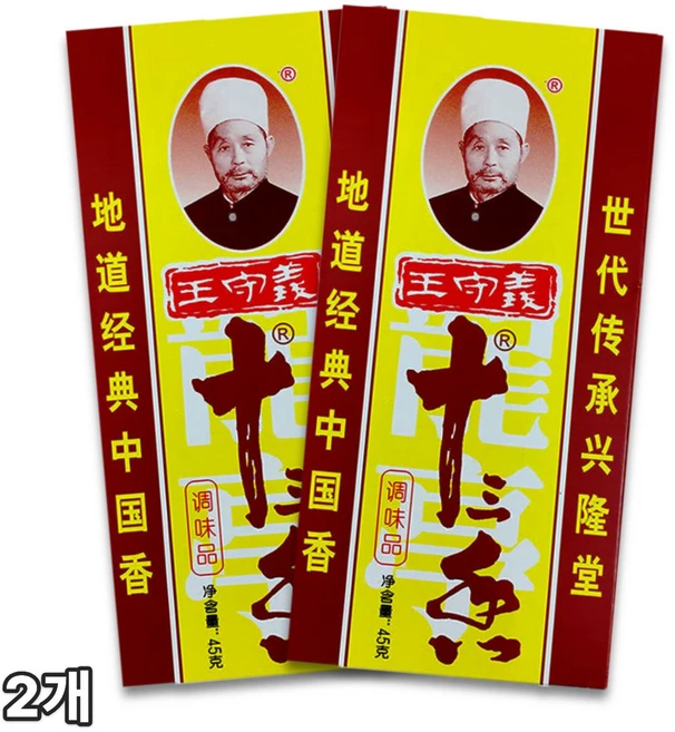 월월중국식품 왕수의 십삼향 양념 향신료, 90g, 1개 - 쿠팡
