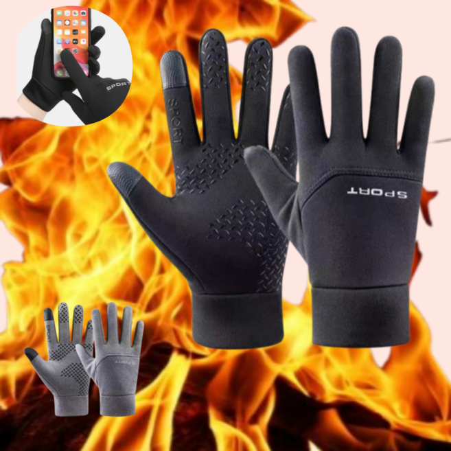 로퍼드 기모 방수 스마트폰터치 따뜻한 겨울장갑