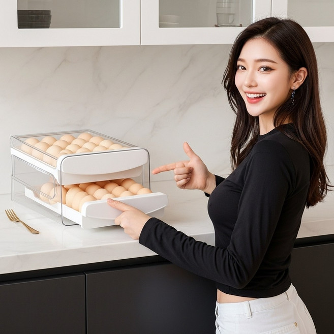 라이프온 40구 60구 신선 계란 보관함, 1개