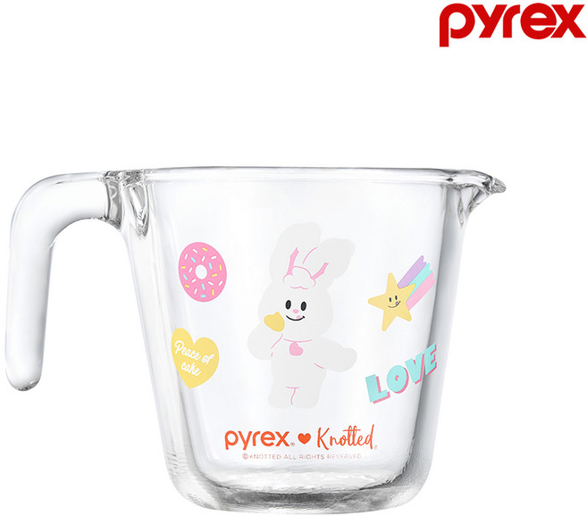 파이렉스 노티드2 계량컵 500ml, 1개, 없음
