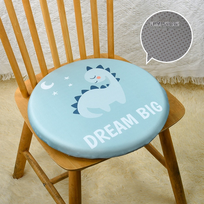 해피유통 원형 방석 소프트 쿠션 편안한 좌석패드 4가지 사이즈 옵션 거실 의자 방석, 40*40*4.5센티미터, 28