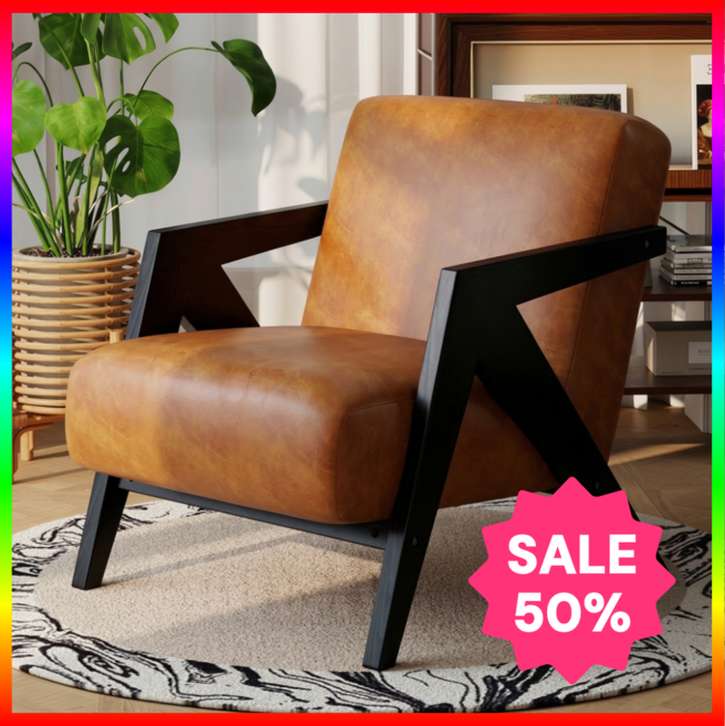 우암가구 1인용 쇼파 암체어 엔틱 인테리어 의자 카페 암체어 거, 1개, A색상