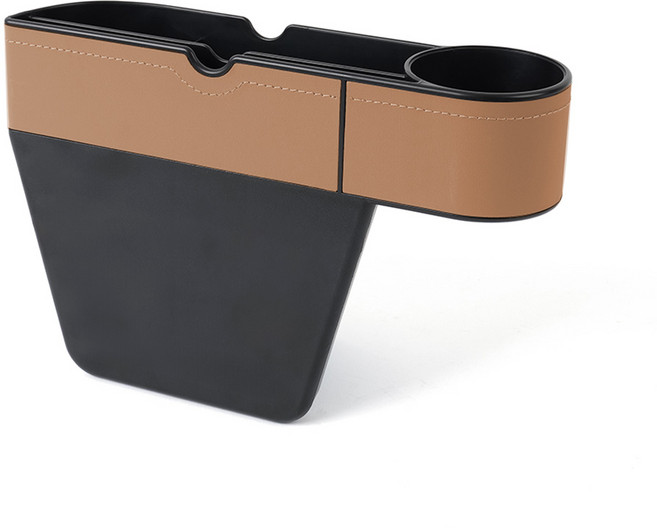 크레이지몬스터 담다 사이드포켓 틈새 수납함 운전석 조수석 정리함, 피칸 브라운(1P), 담다 사이드포켓 운전석, 1개