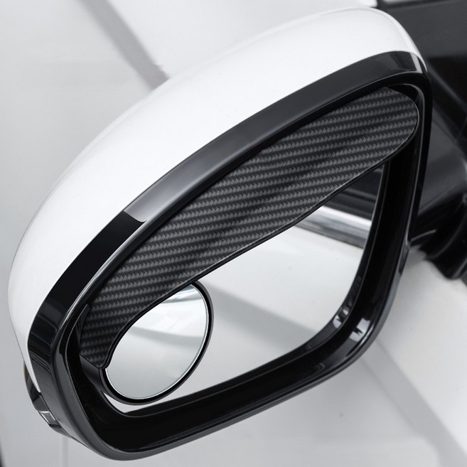 자동차 차량용 보조 거울 사이드미러 주차 사각지대 광각미러, 2개